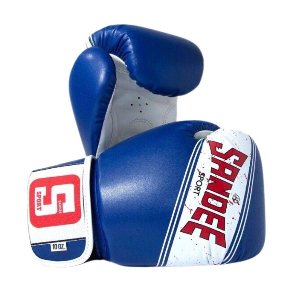 Sandee Sport Boxing Gloves - Blue/White