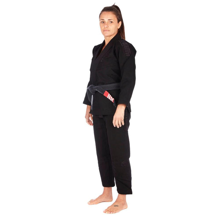 Tatami Black Label Ladies Estilo BJJ Gi - Black/Black