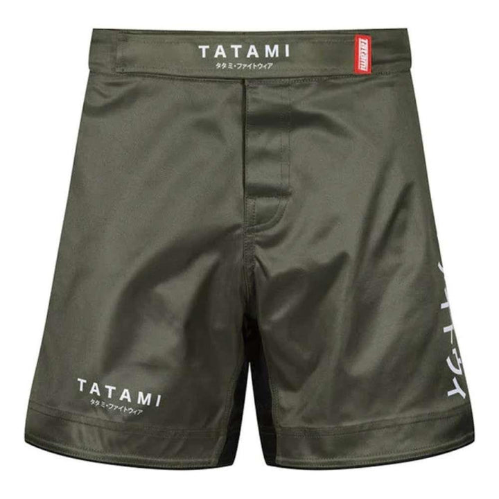 Tatami Katakana Grappling Shorts - Khaki - XL - Sale-Tatami