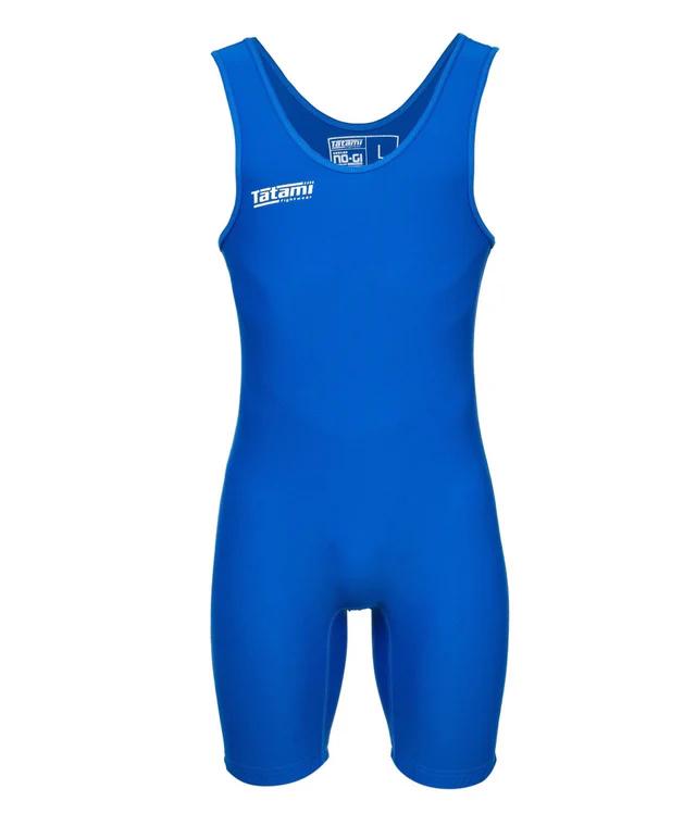 Tatami Wrestling Singlet - Blue - Small-Tatami