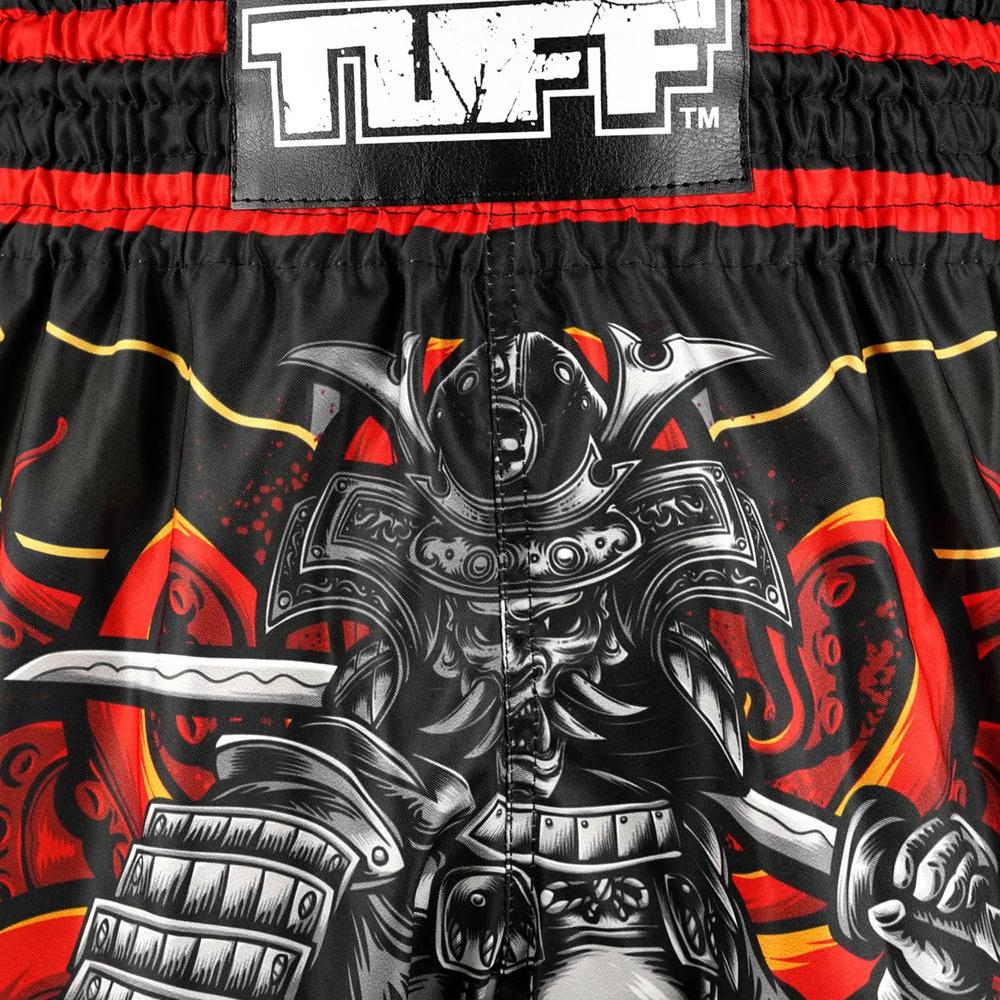 TUFF High-Cut Retro Muaythai Shorts The Undefeated Steel Spirits-TUFF Sport