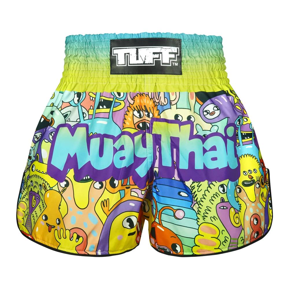 TUFF Kids Muay Thai Shorts We Come In Peace-TUFF Sport