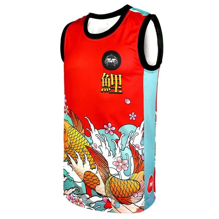 TUFF Tank Top Japanese Koi Fish-TUFF Sport