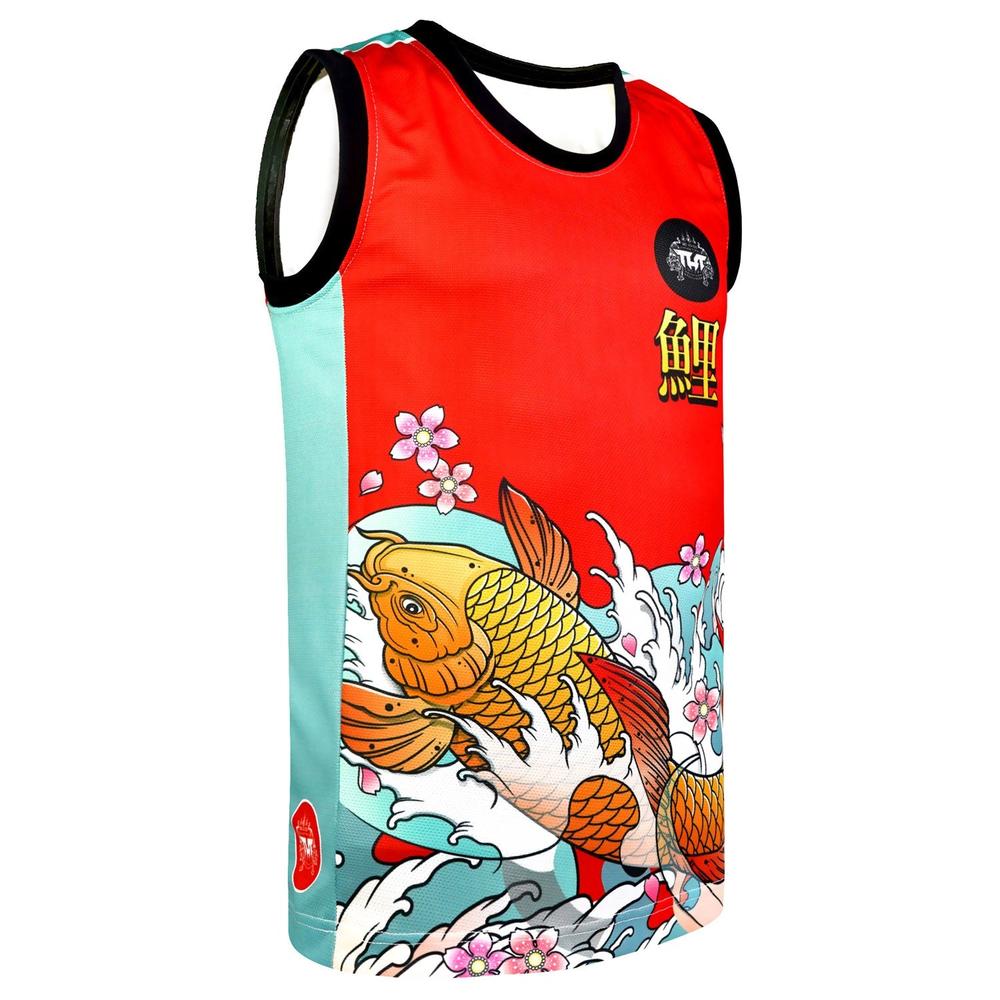 TUFF Tank Top Japanese Koi Fish-TUFF Sport