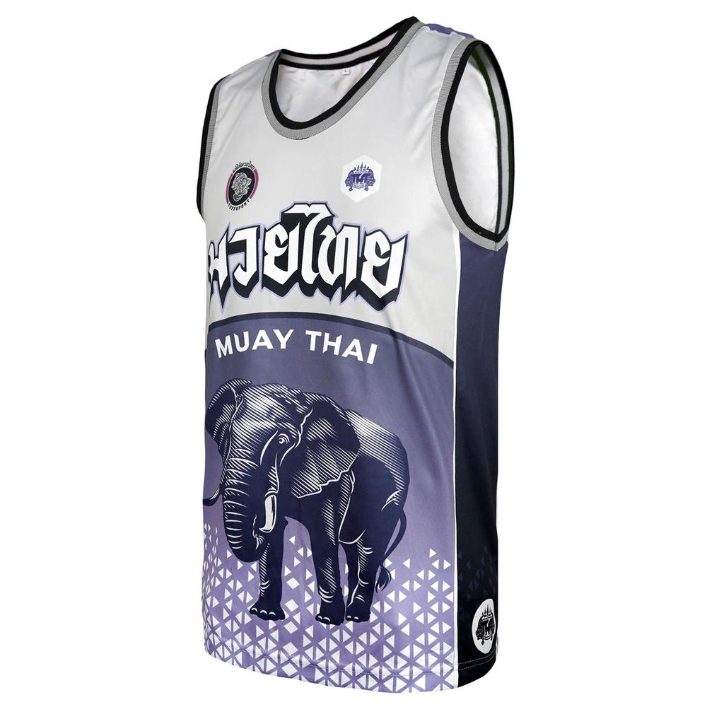 TUFF Tank Top War Elephant Grey-Blue-TUFF Sport