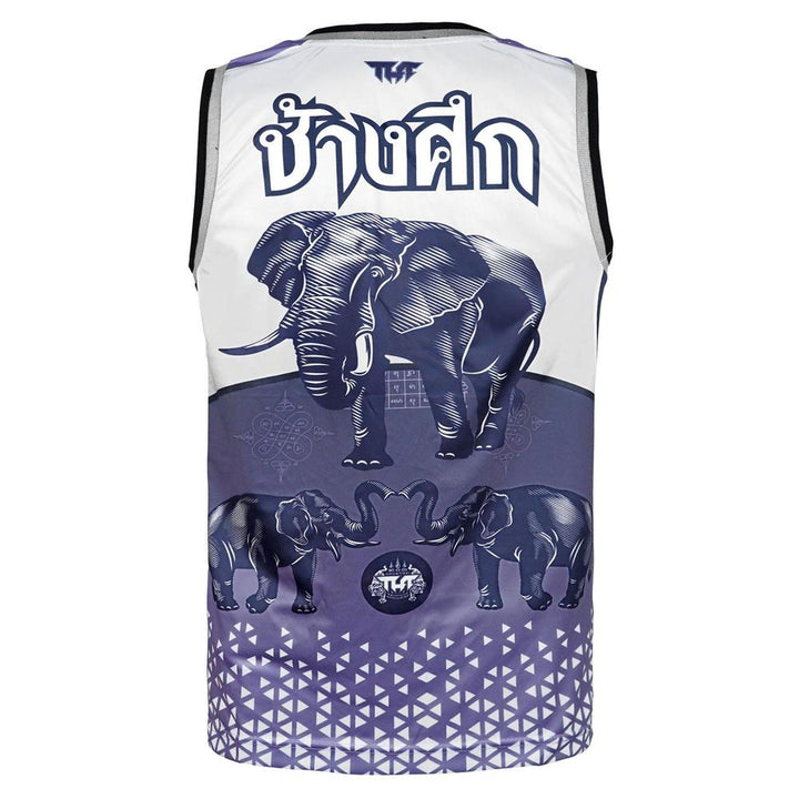 TUFF Tank Top War Elephant Grey-Blue-TUFF Sport
