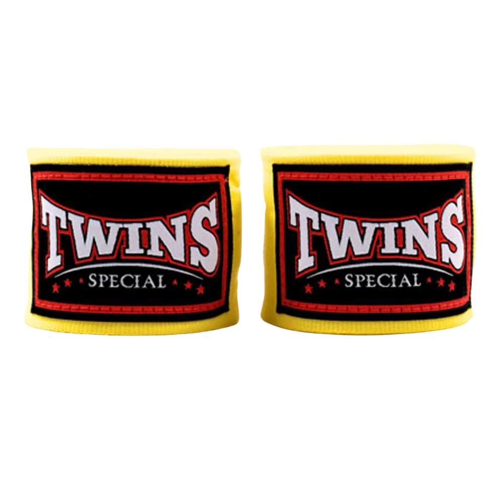 Twins 4.5m Elasticated Hand Wraps-Twins