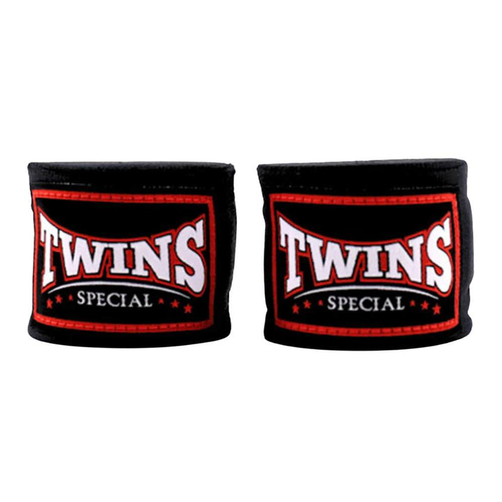 Twins 4.5m Elasticated Hand Wraps-Twins