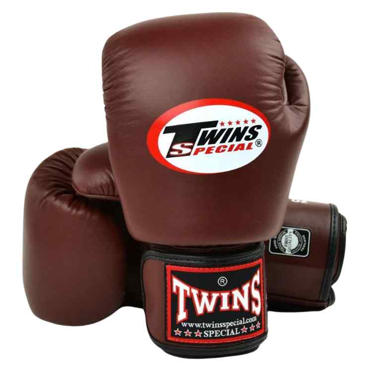 Twins Boxing Gloves - Dark Brown-FEUK