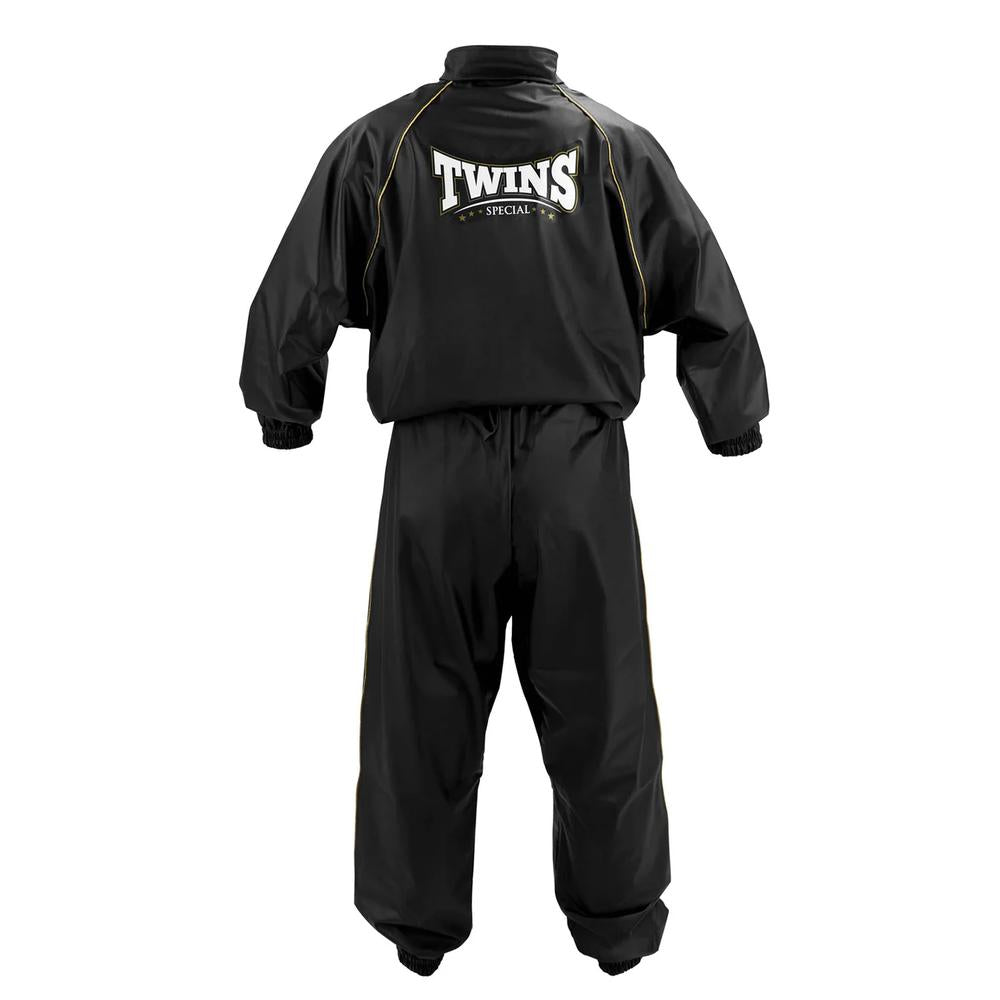 Twins Vinyl Sauna Suit Black/Gold-Twins