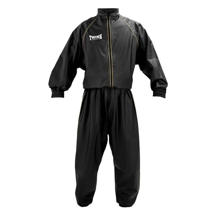 Twins Vinyl Sauna Suit Black/Gold-Twins