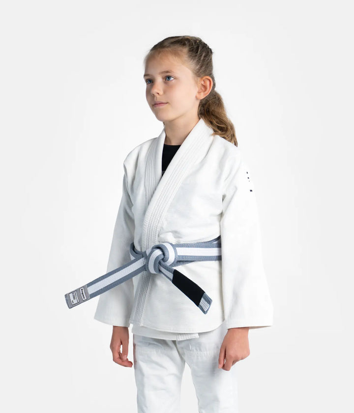 Progress Kids Academy Gi - White-Progress BJJ