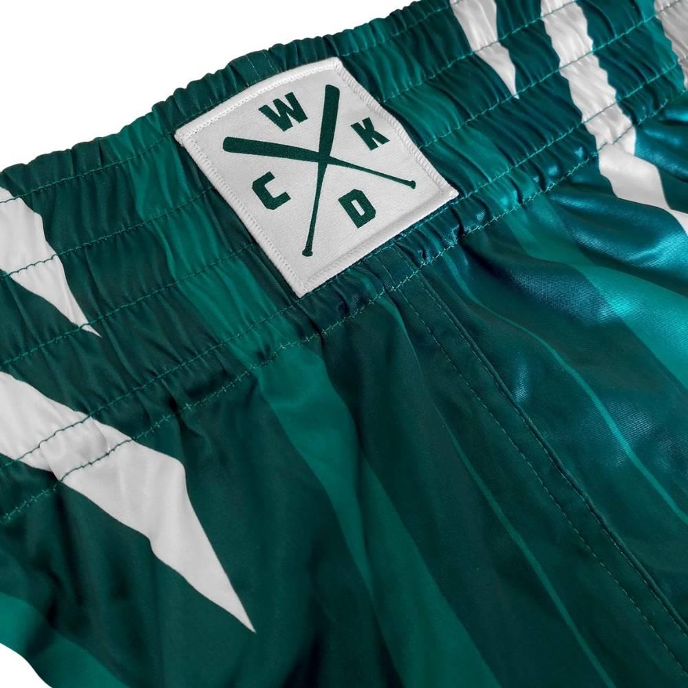 Wicked One District Muay Thai Shorts - Green-Wicked1