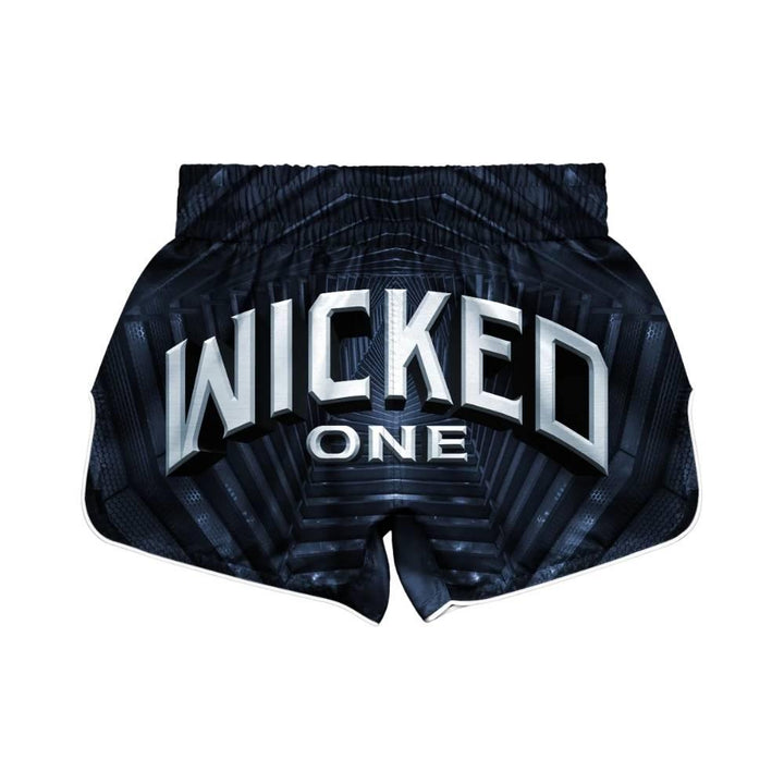 Wicked One Industry Muay Thai Shorts - Blue-Wicked1