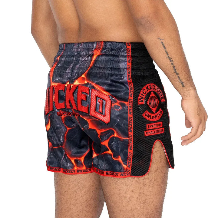 Wicked One Magma Muay Thai Shorts-Wicked1