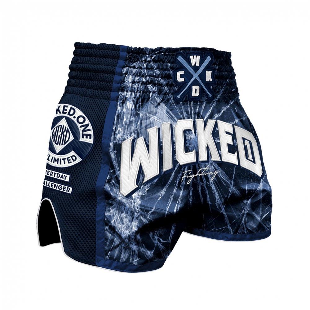 Wicked1 Trouble Muay Thai Shorts-Wicked1